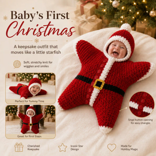 Baby's First Christmas Keepsake Star Outfit